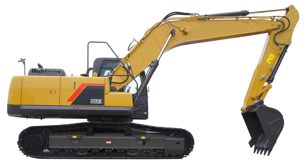 22ton Crawler Excavator FR220D2 ka Bucket e tloaelehileng