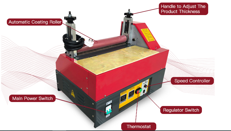 Factory Sale Hot Melt Single Roller Pasting Gluing Machine for Boxes