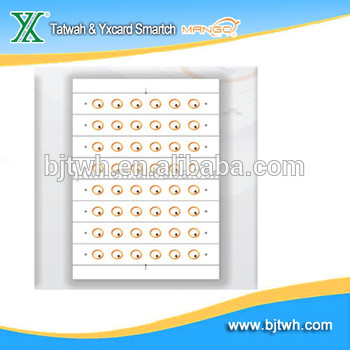 13.56Mhz RFID Inlay sheet for smart card