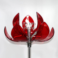 Seallaidhean Taisbeanaidh Custom Acrylic Flower Crafts LED Acrylic