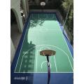 Interlock Court Tile Paint White Game Linien