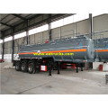 20th 18cbm sulfuric acid trailer tankuna