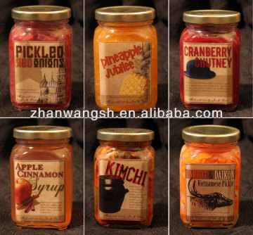 food bottle label,private label canned food