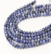 Alibaba  wholesale gem stone Blue stone Loose beads for diy jewelry