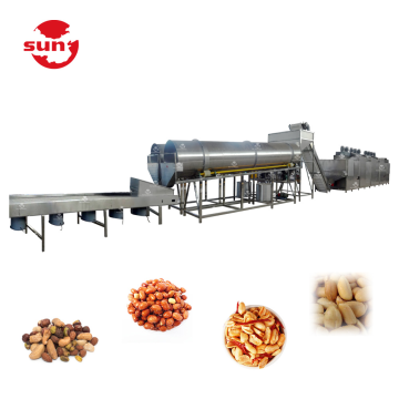 Automatic Multi-Material Salted and Seasoned Nut Production Line for Snacks