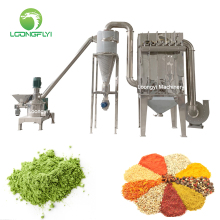 Dry pepper chilly coconut shell powder grinding machine