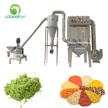 Dry pepper chilly coconut shell powder grinding machine