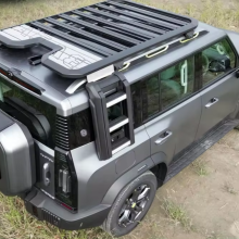 SUV Jetour Traveler Pats Aluminum Alloy Folding Side Ladder