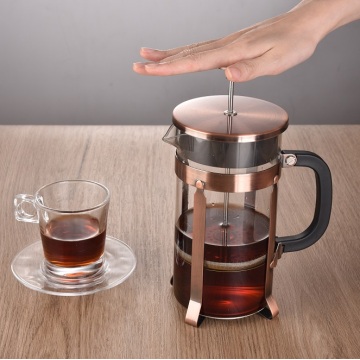 Pressa caffè in vetro borosilicato resistente al calore