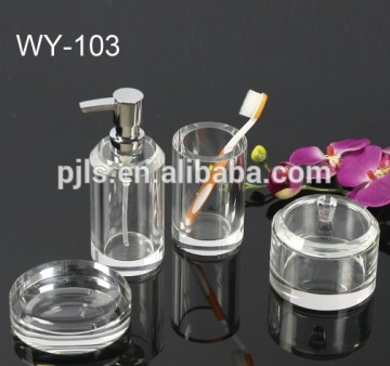 crystal bathroom accessory, crystal bathroom set