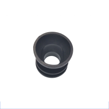 Silicone Rubber Cushion Black 75 Shore