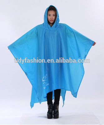 Waterproof Rain Poncho With Sleeves For Biking And Walking