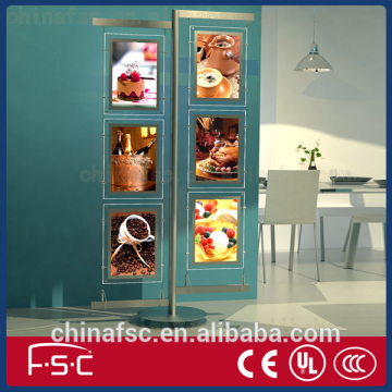 LED acrylic menu box