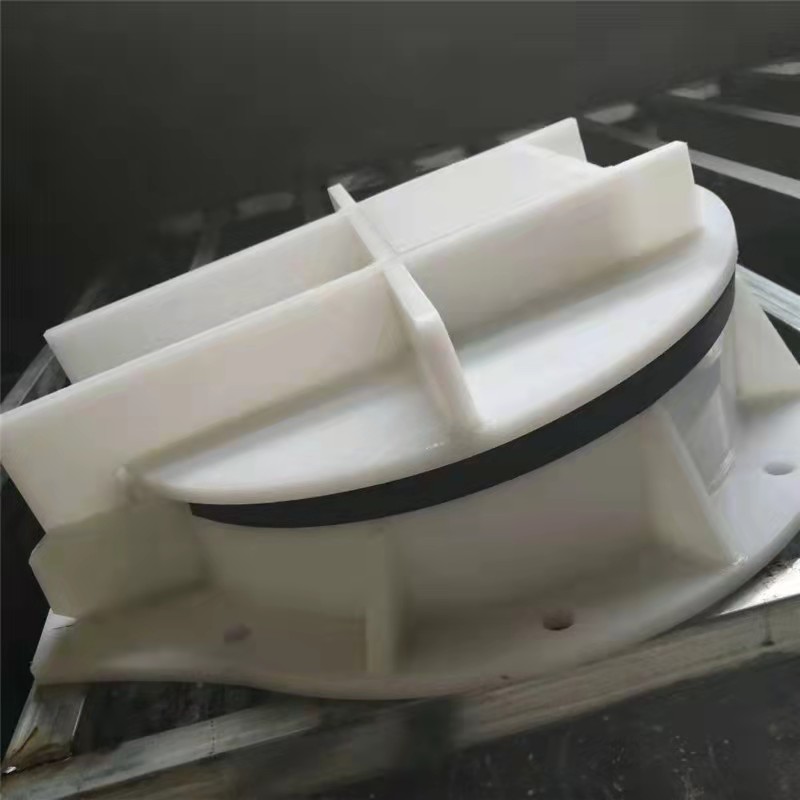 HDPE flap gate valve with rubber wedge valves