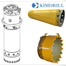 Segamental casing liner double wall casing tube casing shoe for bored pile