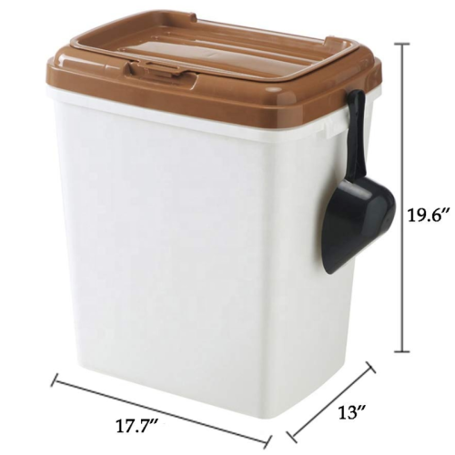 Plast Pet Dog Food Storage Bin