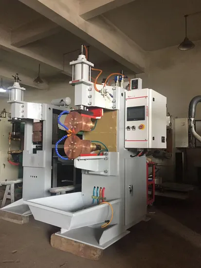 Smooth-Running Seam Welding Machine with Three-Phase Motor and Sliver Bushings Structure