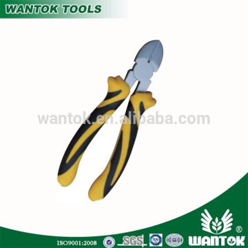 Diagonal cutting plier heavy duty comfortable TPR handle