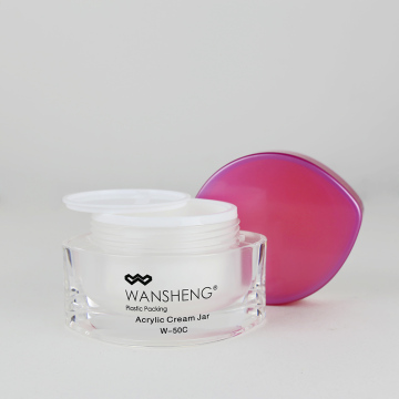 plastic double walls yellow jar