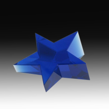 Five Star Custom Crystal Trophy