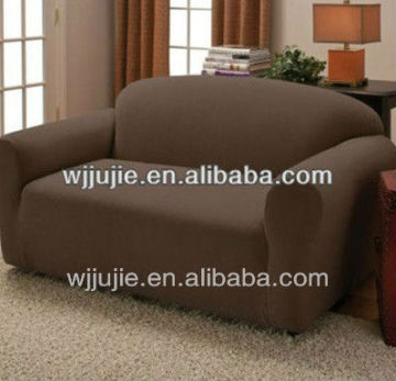 stretch suede sofa cover with elastic