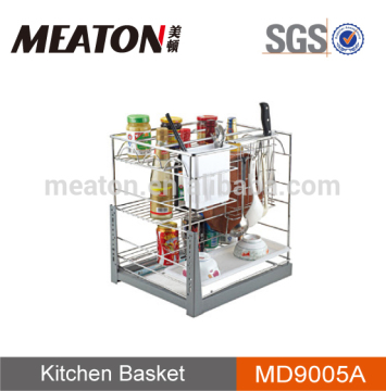 Usefull Metal Kitchen Wire Rack And Cabinet Basket