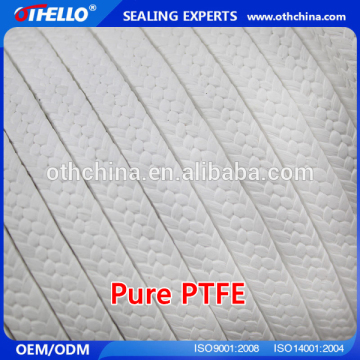 Pure Teflon PTFE gland packing in seal