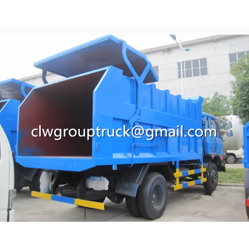 Camion de transport scellé de déchets de Dongfeng 14CBM