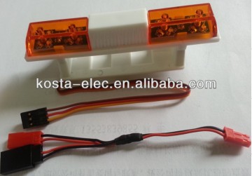 Recovery Vehicle LED Lighting System Squared Style Amber