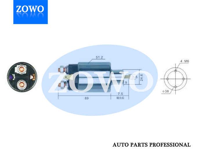 66 8308 Starter Motor Solenoid