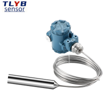 High Temperature Explosion Proof Stainless Steel Armored Level Gauge with 4-20mA Transmitter