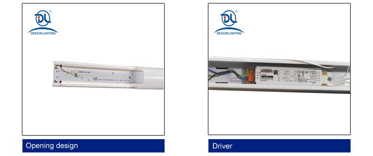 60W Aluminium Profile Housing LED Linear Batten Light