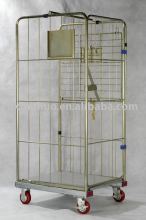 nestable logistic cart/roll container trolley