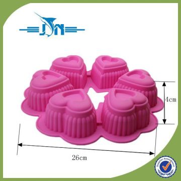 Plastic jelly cake mould