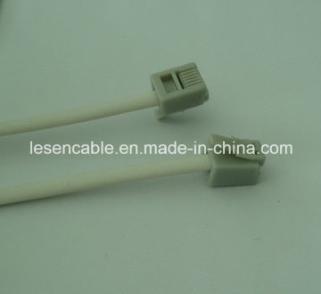 6p2c Round Phone Cords