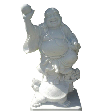 Hand carving marble buddha statues