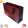 Fashion Paper Shopping Bag with Ribbon Handle