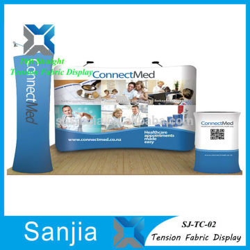 Pop Up Tension Fabric Display,Fabric Tension Display 10ft.