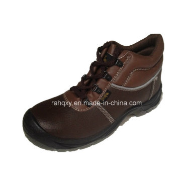 Zapato de seguridad corte profesional cuero café (HQ1317)