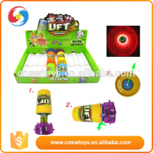 children toy wholesale UFT spinning toy with light