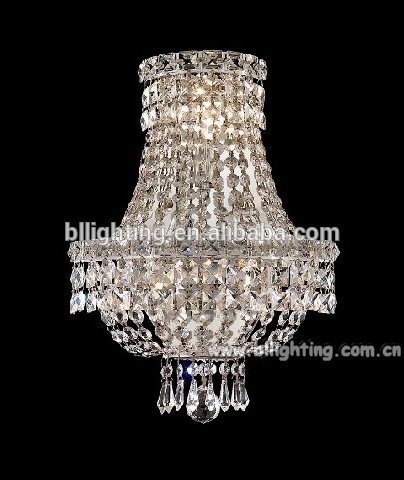 Modern indoor crystal unique wall lamp