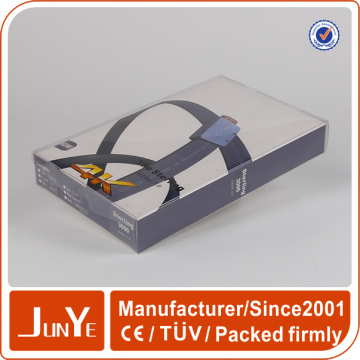 Clear folding belt packaging boxes for belt