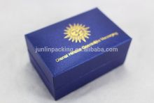 Exquisite fancy paper tie clip gift box with customized logo