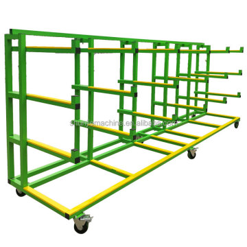 6m Heavy Duty Load 1.5-2 Tons Tube Transport Dolly for Factory Workshops