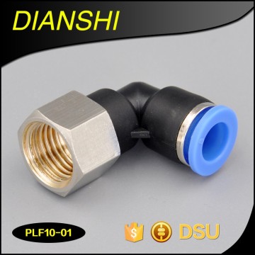 female connector elboe plastic tube fitting