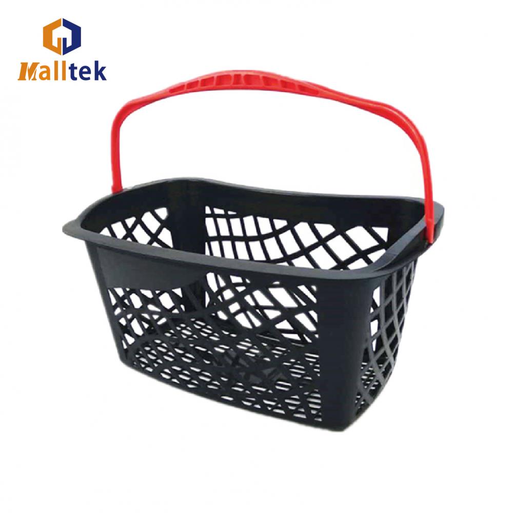 Supermarket New Designed Single handle Plastic Basket