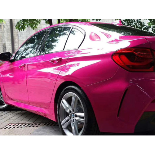 Super Gloss Rose Red Car Wrap Vinyl