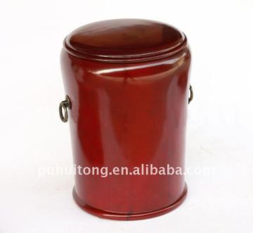 Wooden cinerary casket / urn