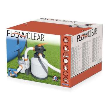 Bestway 58499 sand filter pump 7574 l / h for swimming pools