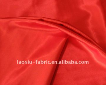 red color satin fabric